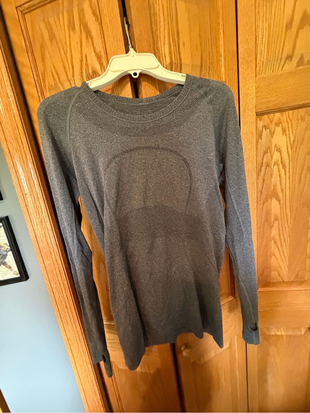 lululemon athletica Gray Long-Sleeve Swiftly Tech
